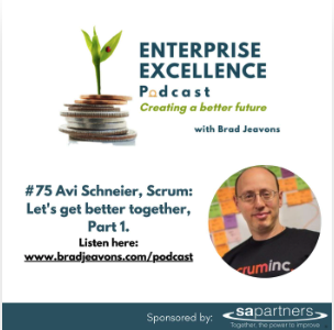 Ep 75 Scrum: Lets Get Better Together with Avi Schneier, Part 1