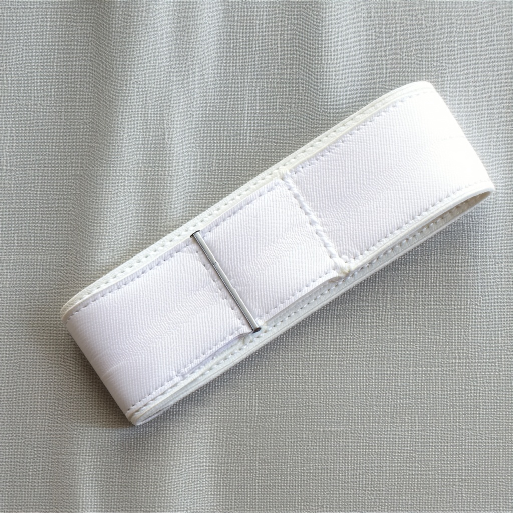 White kunfu belt-1