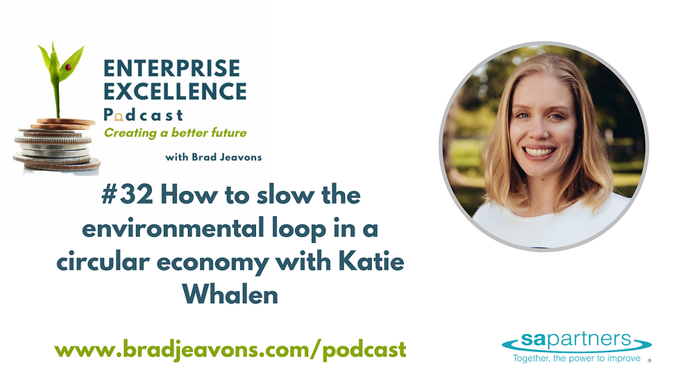 #32 How to slow the environmental loop in a circular economy with Katie Whalen