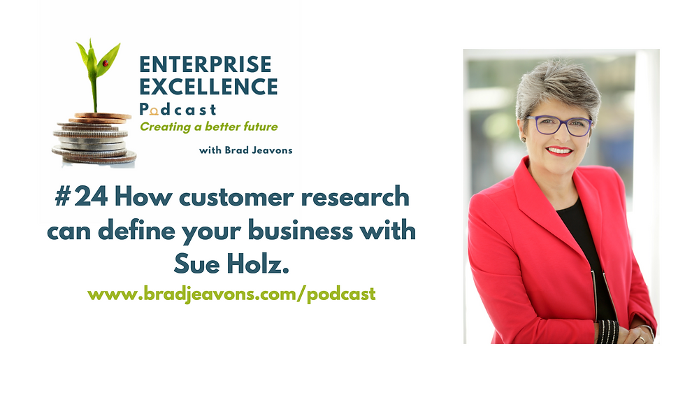 #24 How customer research can define your business with Sue Holz