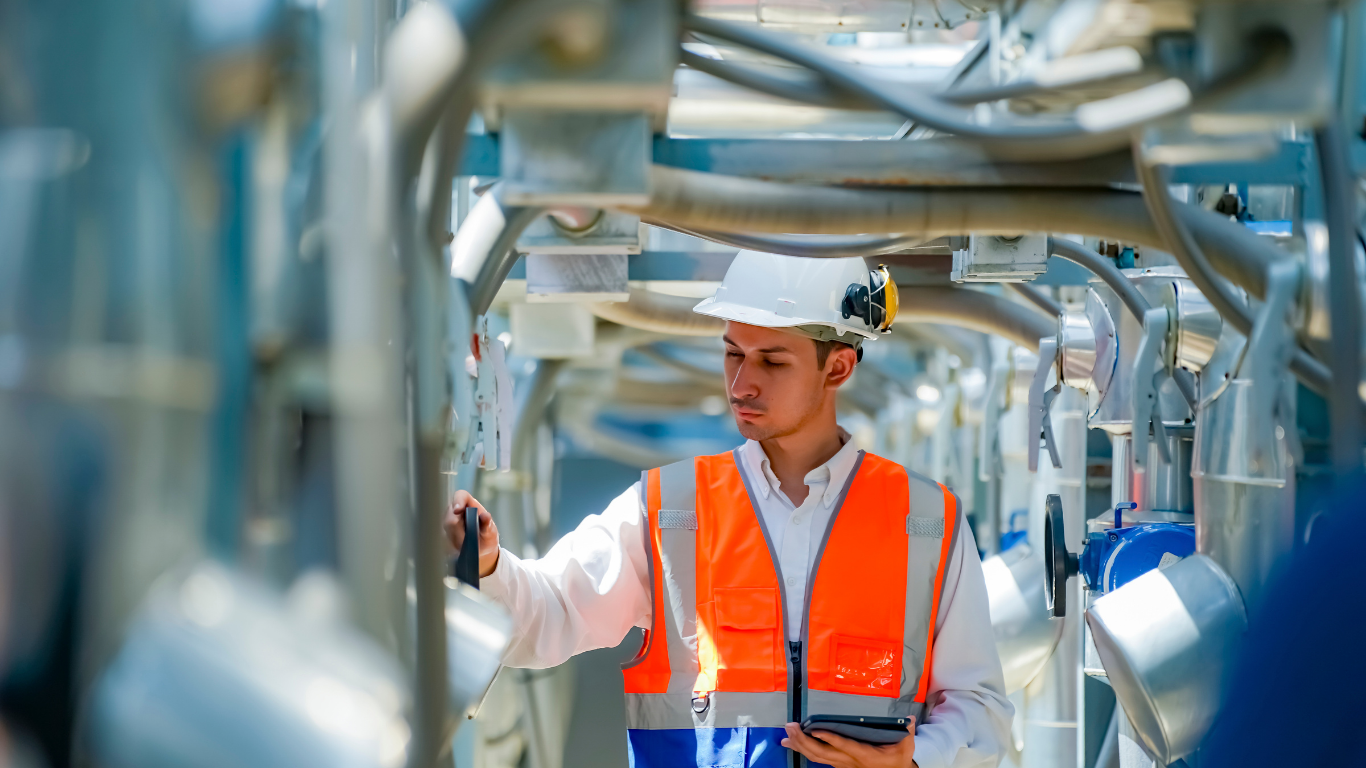 TPPM checking a machine